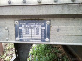 Přívěs nákladní Pavel Malý Typ 110U 1T36361 - 3