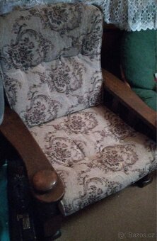 Prodám sedací soupravu z masivu - 3