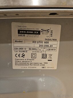 Ikea digestoř se skříňkou - 3