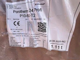 Cihly Porotherm 24 Profi - 3