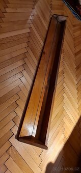 Dřevěná polička na stěnu - 3