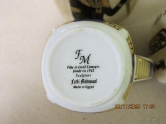 keramická souprava dovoz Egypt - 3