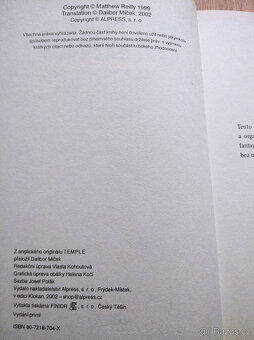 Chrám - Mathew Reilly - 3