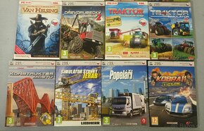 Originální nerozbalené PC hry z kolekce TopCD, cena za vše - 3
