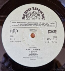 LP vinyl - Arakain - Schizofrenie - 3