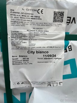 Dlazba DITON City Bianco - paleta - 3