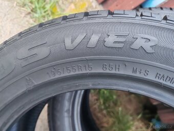 Zimní gumy kumho 195/55/15 - 3
