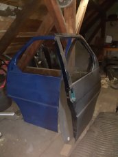 Vw T4 přední dveře. Origo bez koroze - 3