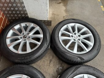 Alu 18" 5x112, škoda Elbrus KodiaQ letní 85%, TOP - 3