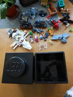 Lego mix 2kg + LEGO uložný box 15x12cm - kusy a druhy foto - 3
