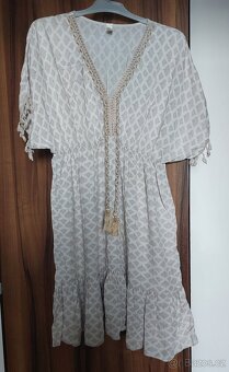 Letní šaty, tunika, přehoz přes plavky - 3