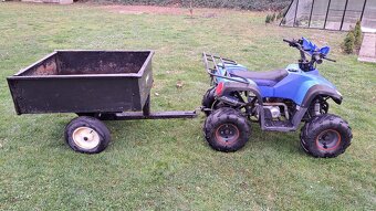 Čtyřkolka 125ccm + vlek - 3