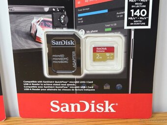 2x paměťová karta SanDisk microSDXC 2TB Extreme s fakturou - 3