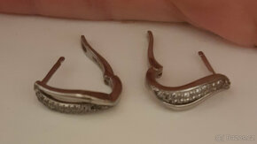 Stříbrné náušnice - 3