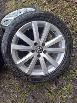 Alu kola 5x112 originál VW 235/45  R17 - 3