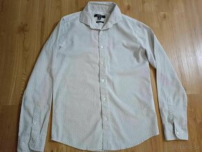 Modrý oblek + 2 košile zdarma - 3