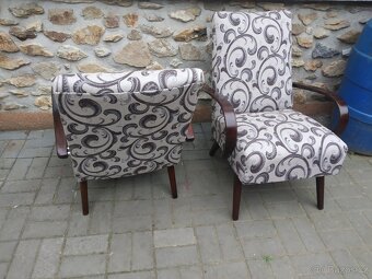 Retro křesla J.Šmídek. - 3