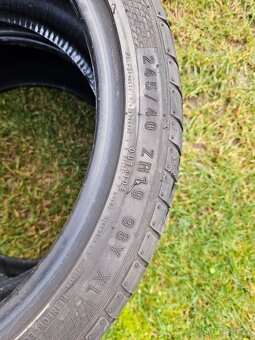 2ks LETNÍCH pneu 245/40/19 - 3