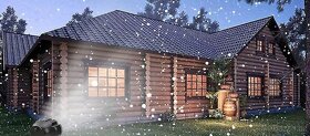 LaserShow padající sníh - vánoční osvětlení - 3