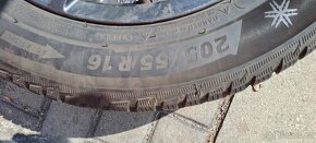 Alu kola 16 palců,5x 112, plus pneu zimní jako nová - 3