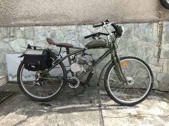 Stavba motokola ve stylu army - 3