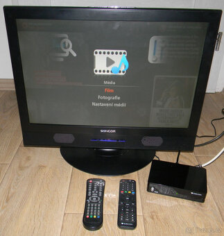 TV LCD Sencor + Set tob box DVB-T2 Zircon HDMI - super stav - 3