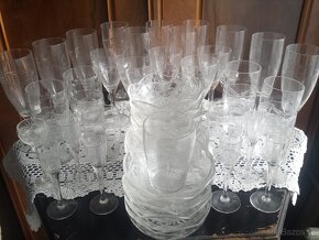 Starožitné broušené sklo - 3
