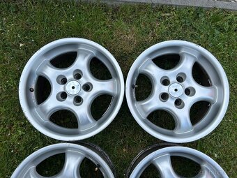 4 ks ALU disků na VW, Škoda 15" 5x100 et35 - 3