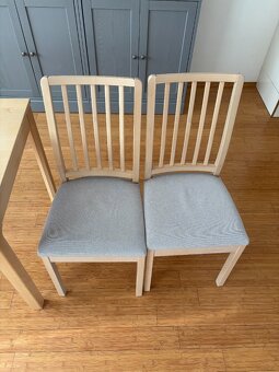 IKEA EKEDALEN rozkládací stolek a 2 židle #stehujemechodov - 3