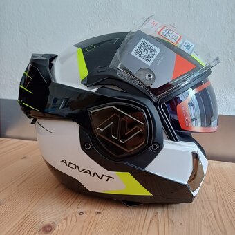 Silniční překlápěcí moto přilba LS2 Advant Codex - 3