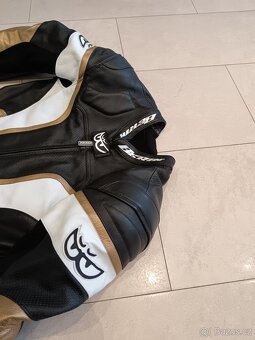 Berik Bionic Gold-Pánská kožená moto kombinéza, dvoudílná - 3