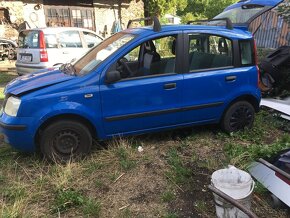 Fiat Panda 1,1 použ.Ok díly kapota 790 kč dveře rez 500 kč - 3