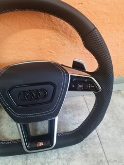 AUDI VOLANT - SPORTOVY S LOGOM S + AIRBAG + RS PADLA - 3