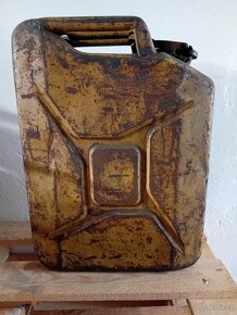 Britský válečný kanystr WTD 1943 BMB + dvě výlevky - 3