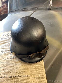 Německá přilba M34, wehrmacht, luftschutz, policie - 3