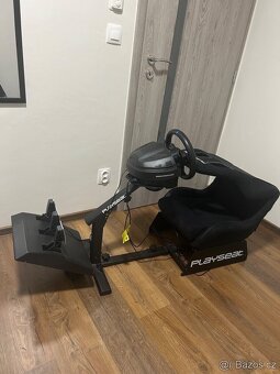Prodám kompletní závodní simulátorový set vhodný na PC nebo - 3