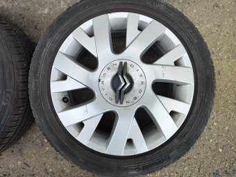17"letní alu sada Resolfen 4x108 origo Citroen C5 C4 205/50 - 3