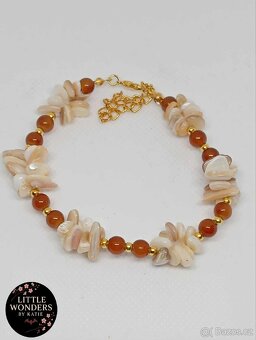 Náramek ze zlomků mušlí - 3