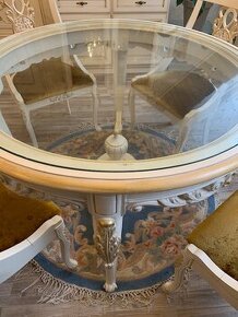 Prodám italský stůl a 4 židle od New Design Porte. - 3