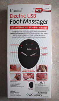 elektrická masážní podložka na nohy - 3
