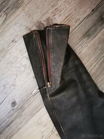 Retro 100 % kožená bunda - 3