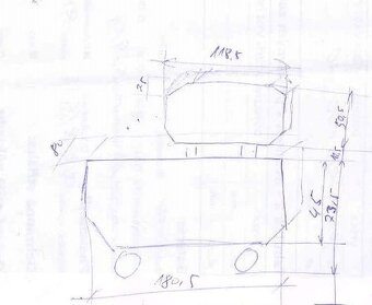 NÁDRŽ 0,4m3, 400l.  KOVOVÁ - 3