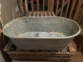 Plechová vana a vanička - 3