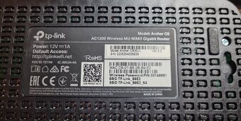 Router TP-Link Archer C6 – AC1200 Wi-Fi router (MU-MIMO, Gig - 3