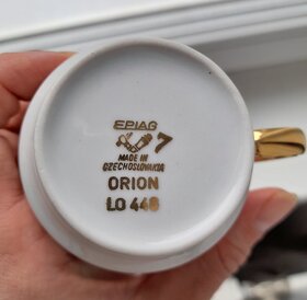 Porcelánová sada 6 šálků s podšálky Epiag (ORION LO 448) - 3