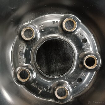 Plechové disky 5x112 ET41 6,5jx16" 57,1 4ks Superb, Passat - 3
