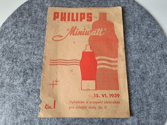 Starožitné prospekty a návody k rádiím - 3