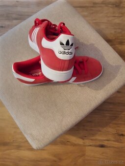 Červené boty Adidas Campus vel.46 2/3 - 3