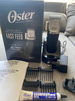 Novy jen rozbaleny Oster Fast Feed Cordless - profesionální - 3