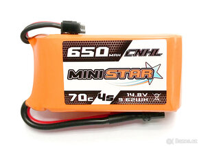 Baterie CNHL MiniStar 650mAh 2S / 3S / 4S 70C Doprava ZDARMA - 3